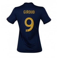 Dámy Fotbalový dres Francie Olivier Giroud #9 MS 2022 Domácí Krátký Rukáv